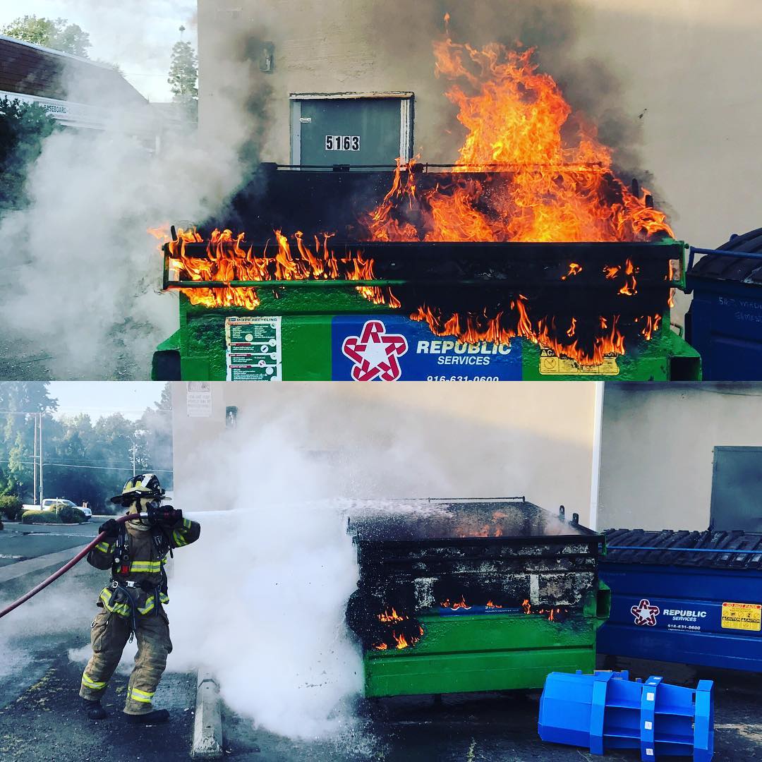 little dumpster fire